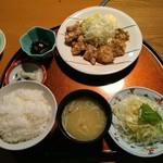 元祖くじら屋 - 日替りの鯨の天ぷら定食