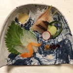 鰻はし本 - うな刺しと岩魚