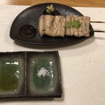 鰻はし本 - 横山さんの鰻のひと口白焼串