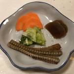 鰻はし本 - お漬物