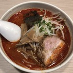 はな火屋 - 辛味噌らーめん 700円（並盛)