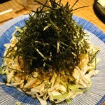 博多串焼き バッテンよかとぉ - 海苔がたっぷりのサラダ