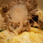 焼肉 山水 - 23年12月　コムタンクッパ　取分けアップ