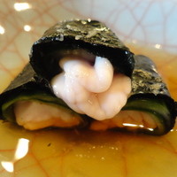 日本料理 たかむら - ダダミ海苔巻・・・食感が最高