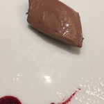 トラットリア チェーロ - チョコレートのパンナコッタ ( ´θ｀)