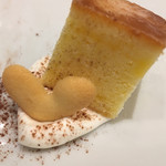 トラットリア チェーロ - オレンジのタルト ( ´θ｀)