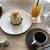 ボン ボヌール - 料理写真:オレンジジュース、プレミアムショートケーキ、コーヒー
