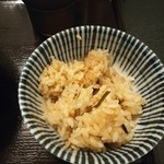 Udon Sudachiya - ランチの炊き込みご飯