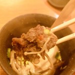 Ikedayama - またしても肉の味付けが濃過ぎます（涙）
                      豆腐でカバーします。
                      