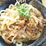 はなまるうどん - 牛肉うどん