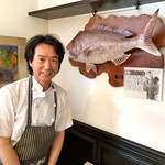 Restaurant LE MiDi - やっとオーナーさんにお会い出来ました。