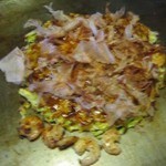 Okonomiyaki Furukawa - えび玉大盛