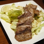 厨彩 ユメジ - 豚バラの塩焼き７８０円