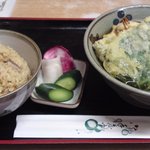 きまま亭 - 天ぷらそば(日替わり)