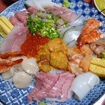 幸喜寿し - 平成24年元日のお刺身