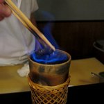 帆掛鮨 - ヒレ酒ふぁいあー！！（12/11）