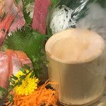 まるごと北海道 花の舞 - こだわりの刺身５点盛り