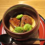 KOTARO Hasegawa DOWNTOWN CUISINE - ロワイヤル、フォアグラ空豆