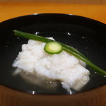 日本料理 幸庵 - 鱧の葛打ちアップ