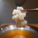 日本料理 幸庵 - 鱧のしゃぶしゃぶリフトアップ