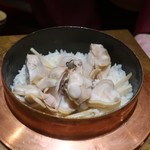 日本料理 幸庵 - 蛤と生姜の銅釜炊き御飯