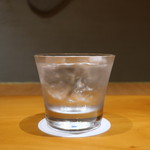 日本料理 幸庵 - 焼き芋焼酎 農家の嫁ロック