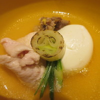 東京和食 りくう - キジ肉とキジの玉子のお椀