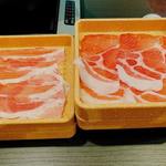 しゃぶ葉 - ロース・バラ食べ放題