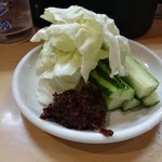 まんとく - お通し野菜　２５０えん　