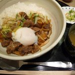 ステーキ雄 - ランチの牛丼