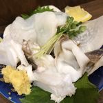 Tano Hei Tei Sashimi Semmon Ten - 生タコ、イカげそ