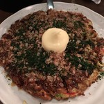 比呂 - どんど焼き  山芋が入ってとてもフンワリした仕上り