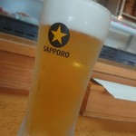 Kinzushi Jizakana Tei - 生ビール