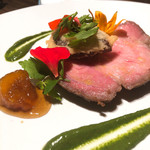 アコルドゥ - 五條の豚 煮詰めた柿とからし