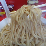 ラーメン二郎 - 気持ちデロ麺！するする入ってく