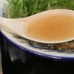 中華蕎麦 春馬 - スープの感じでーす