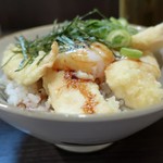 つかふき屋 - 鶏天丼