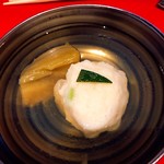 賛否両論 - 帆立の真薯。ナスバージョン