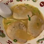 天下一品 - チャーシューは３枚でした