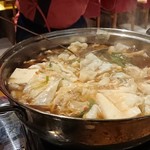 Tenjin - 1903_Tenjin Japanese Restoran-天神-_博多牛もつ鍋＠350,000Rp(3～4人前)