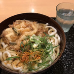 浪花そば - 海鮮かき揚げうどん490円