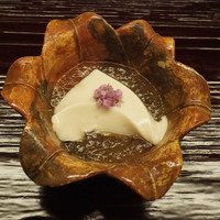 道人 - 水無月豆腐（胡麻豆腐）、昆布とかつおのジュレ