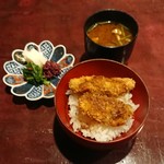 りょうりや 御旅屋 - ワガママの極み (笑) 牡蠣ふらい丼  ！
