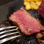 いきなりステーキ - 国産牛サーロイン レア