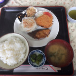 木かげ - ランチＢ  焼魚ブリ照焼定食 500円