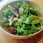 ドンブラボー - ランチのサラダです