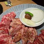 煉火亭 - 料理写真:和牛盛り合わせ