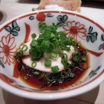 すし匠 - かわはぎのきも醤油