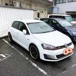 らーめん森や。 - 店舗裏の第1駐車場(15〜17番)