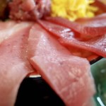 海鮮めし 若いわい - 中トロ 赤身